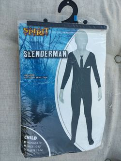 Kids Slenderman Halloween Costume
