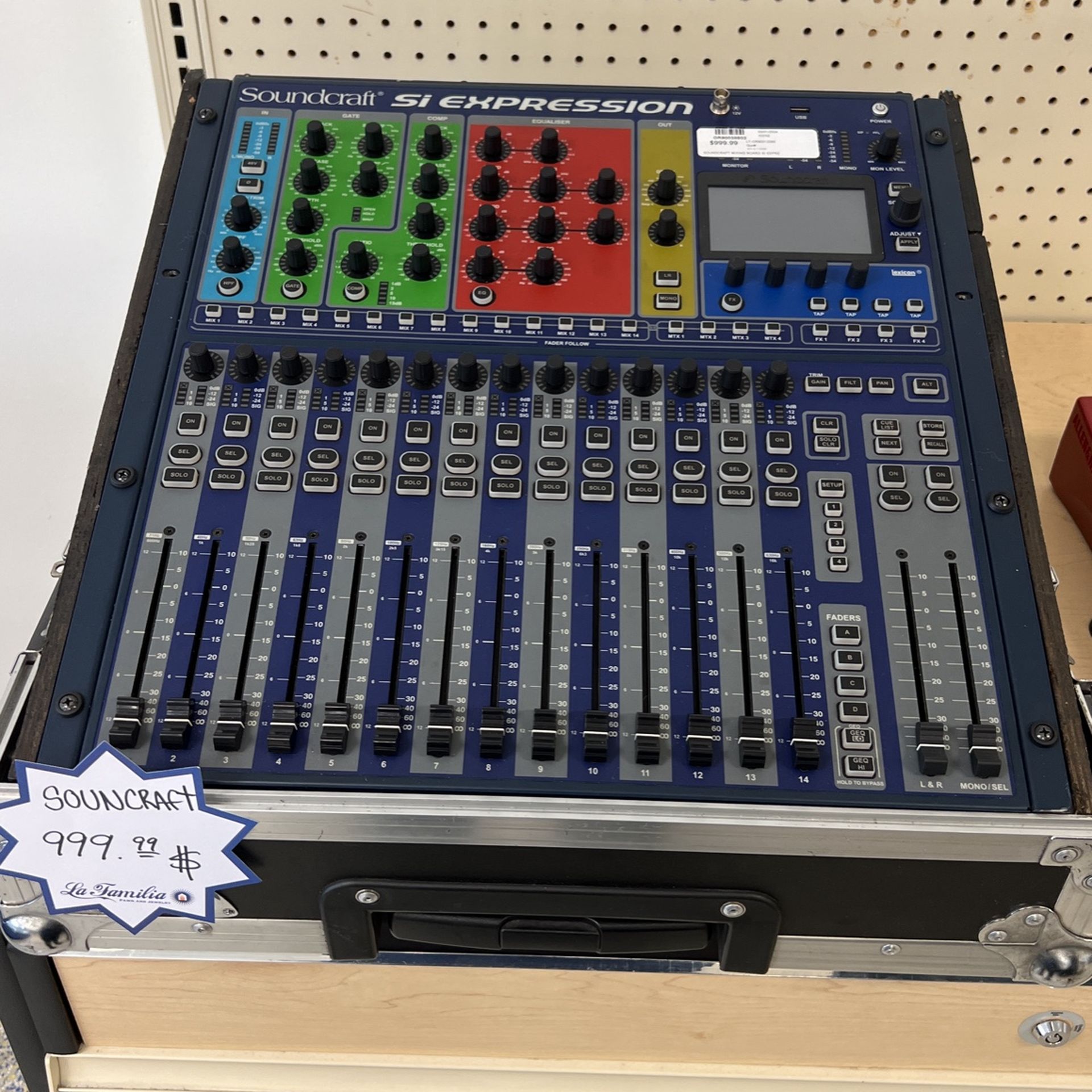 Sound Craft Mixing Board