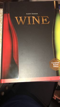 book about wine.