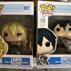 Sword Art Online Funko Pops