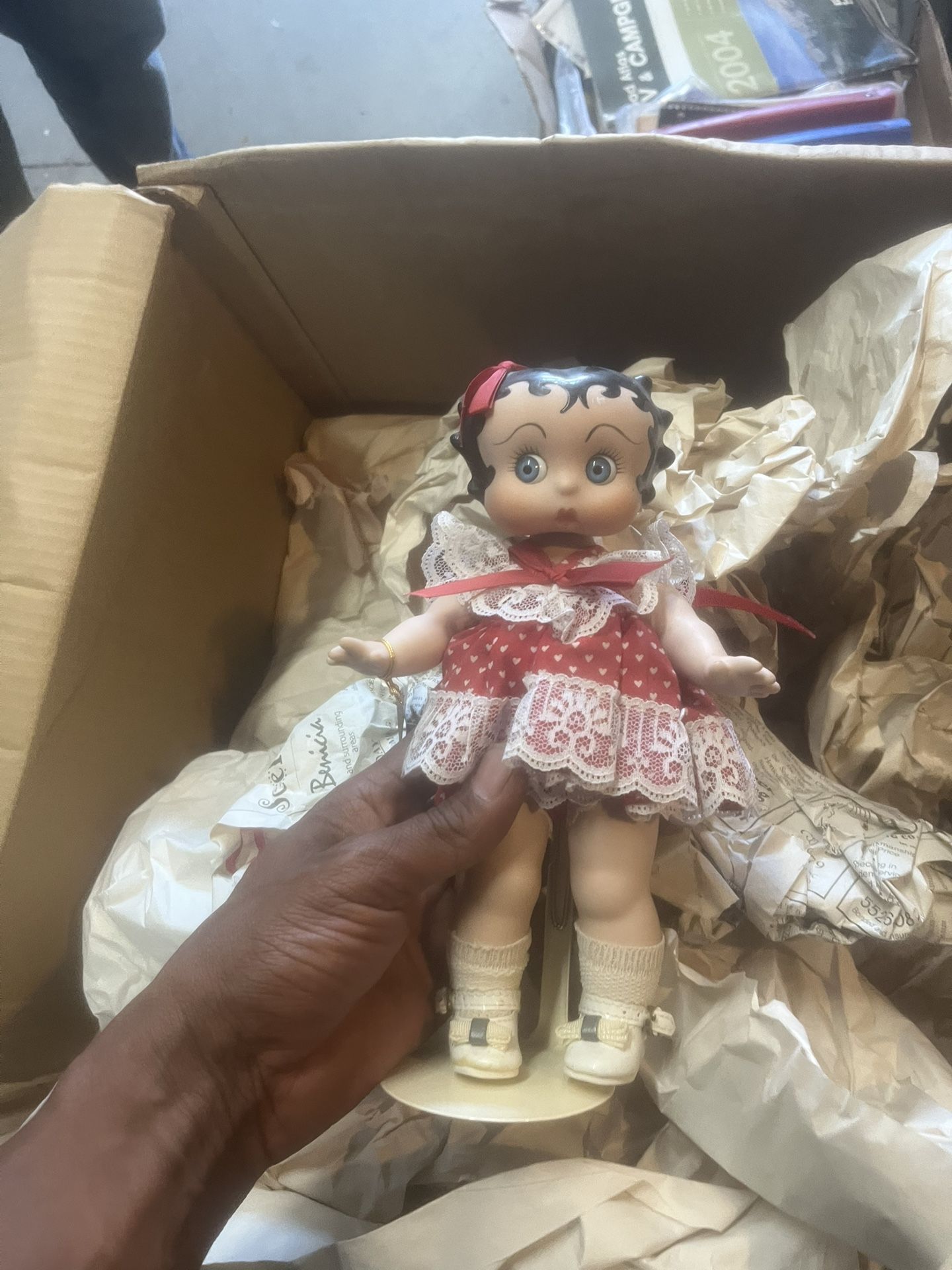 Vintage porcelain Betty Boop doll