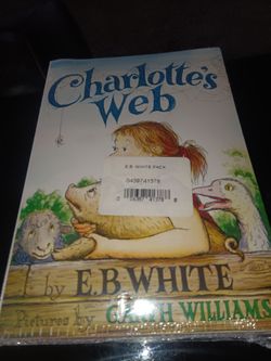 E.B. White Charlotte's Web Paperback Garth Williams Illus Scholastic Ages 9-12