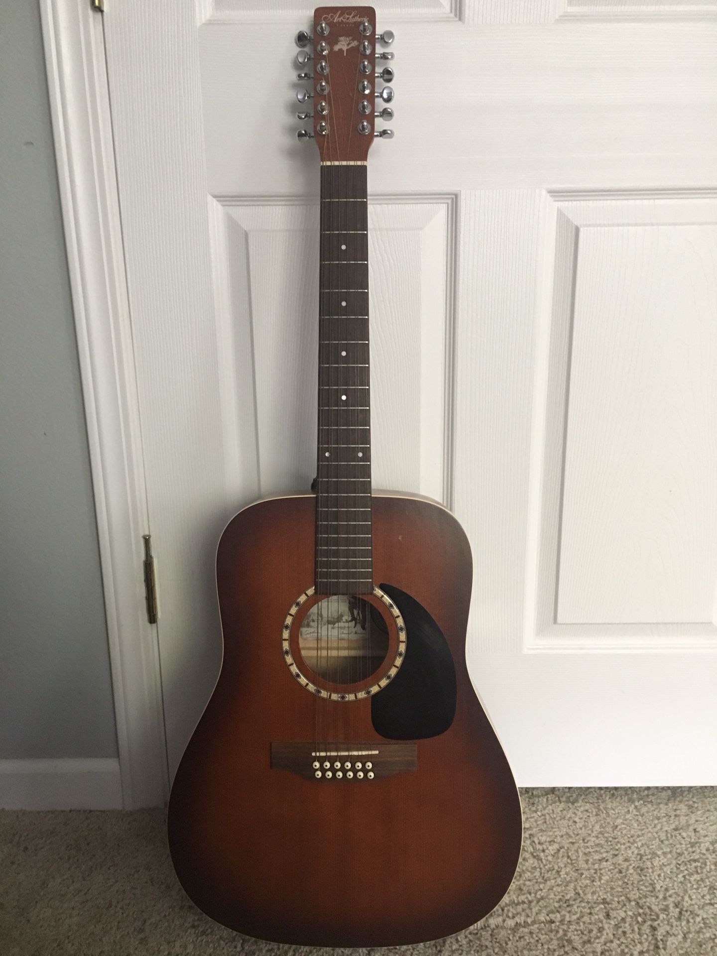 Art & Lutherie 12 String Acoustic Electric Guitar