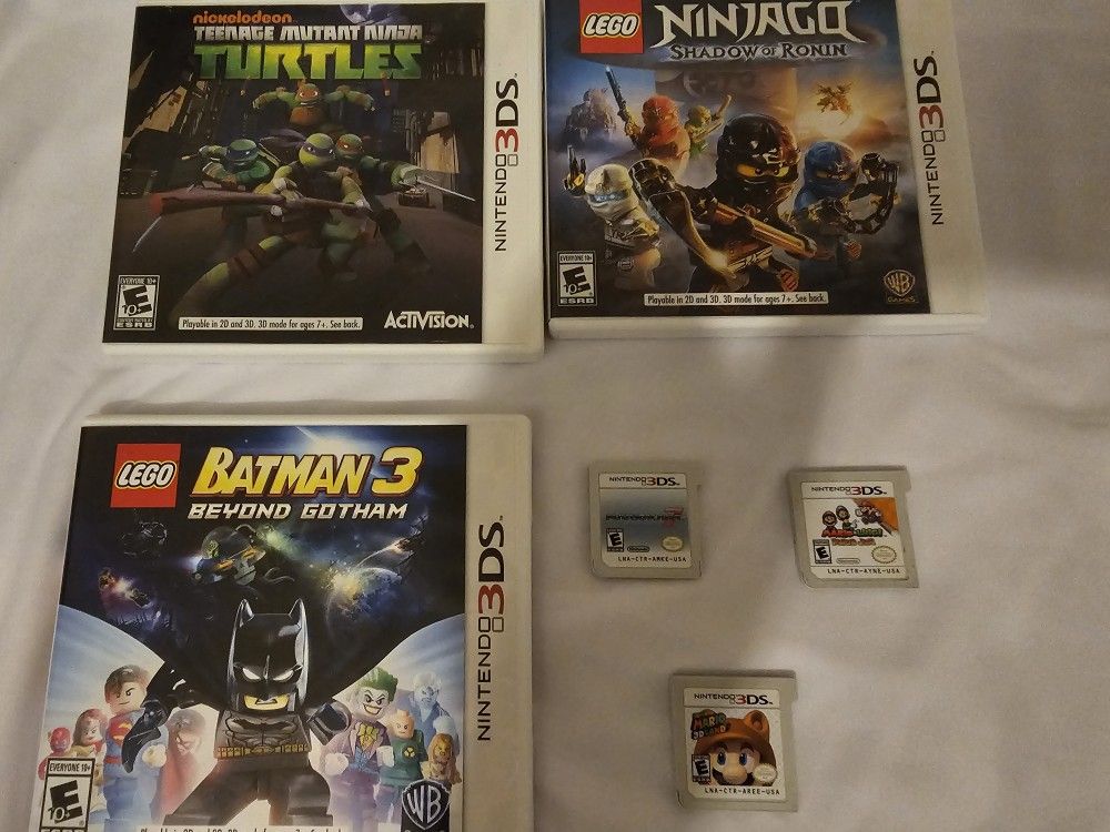 Nintendo 3DS Or 2DS Games