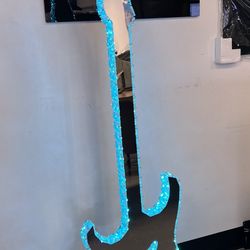 New LED Mirror Guitar 7 Different Colors K Furniture And More 5513 8th Street W Suite 10 Lehigh 