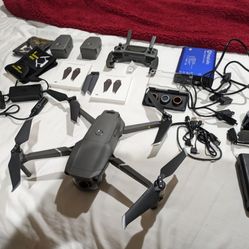Mavic 2 Zoom Fly More W/ Many Extras, 3 Batteries, ND Filters Etc.
