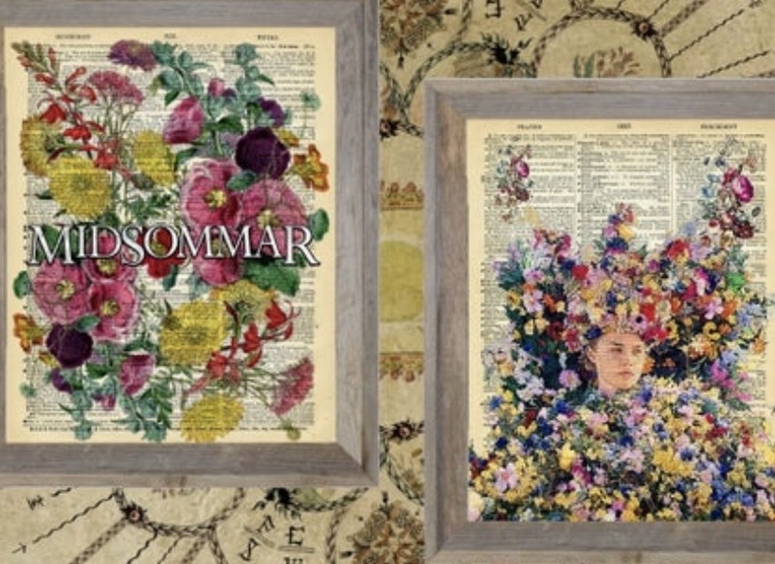 Midsommar A24 Horror Art Prints Film Movie Poster