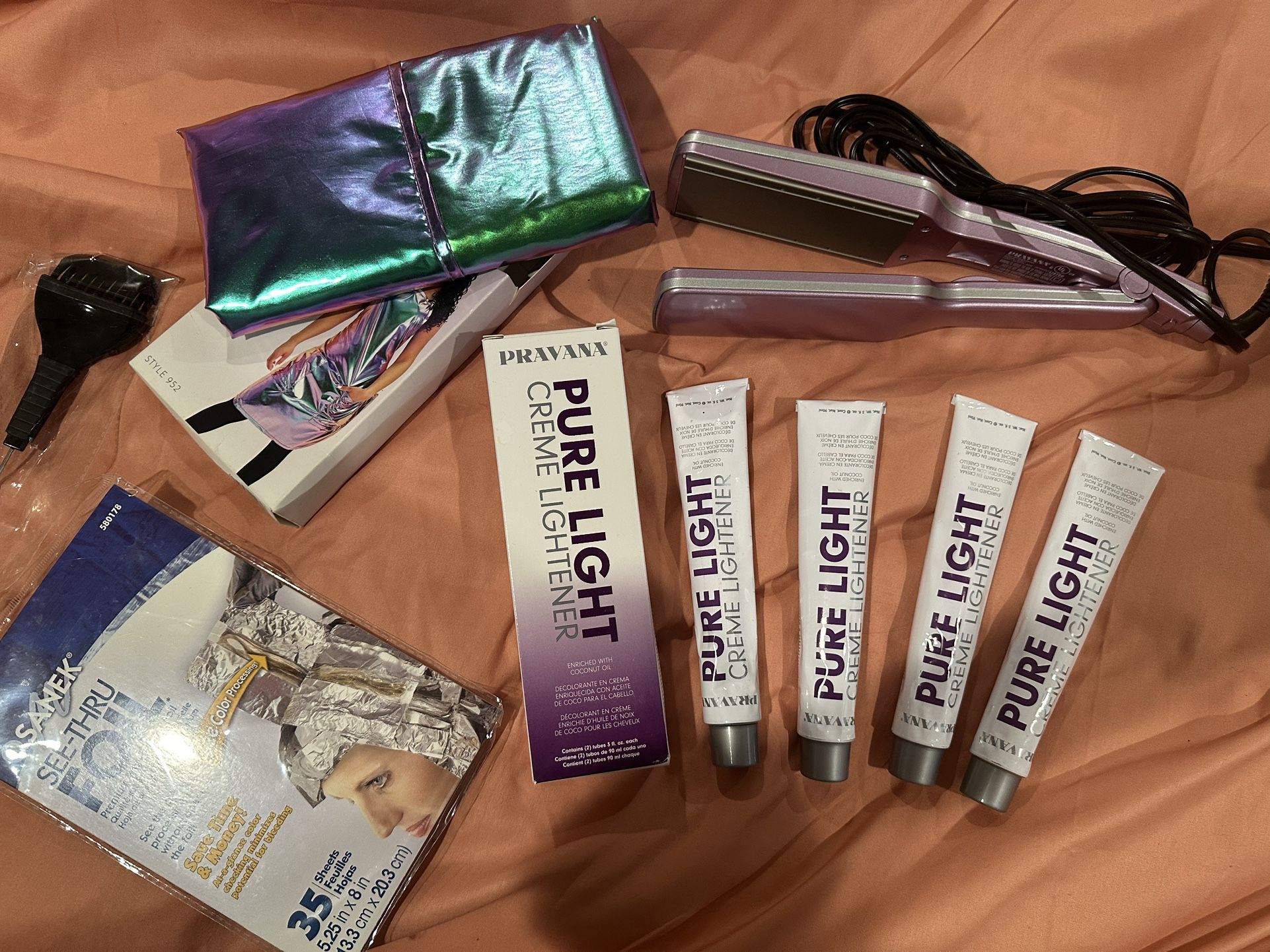 Pravana Blonde Highlight Wand W/Bleach &Accessories
