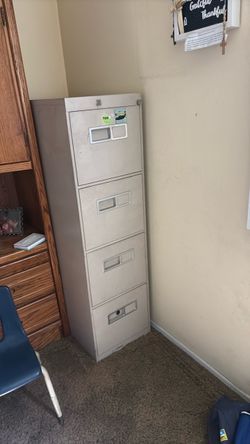 4-Drawer Metal Filing Cabinet