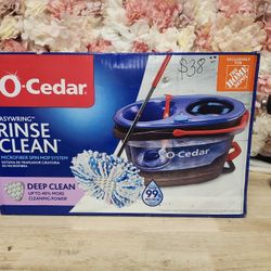 O-Cedar
RinseClean Deep Clean Microfiber Spin Mop, Clean with Clean Water (The Home Depot Exclusive)