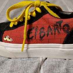 Vans X The Simpsons El Barto Shoes Low Sk8 US Kids Size 13 Bart Simpson Vans