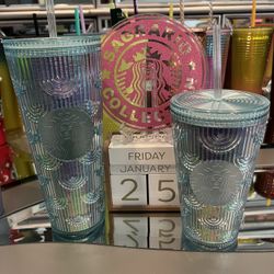 Starbucks Mermaid Scales Set BNWT $45.00 Takes Both 