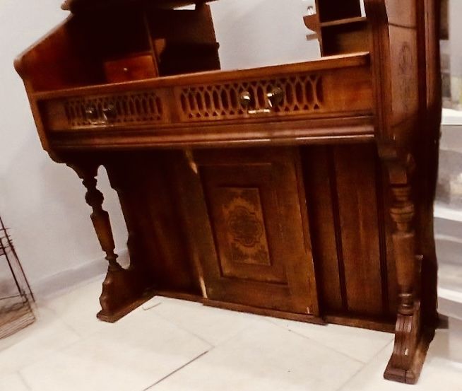 Unique Antique Signed Desk from 1928