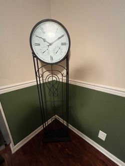 Golden Treasures Oversized Iron Wall Clock – 48”