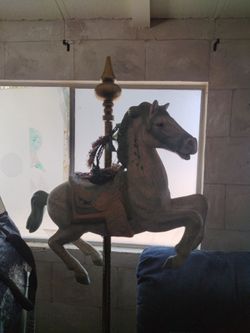 Vintage Life Size Carousel Horse