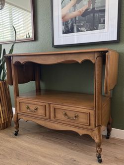 French Server Bar Cart Coffee Bar
