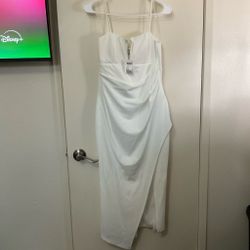 White dress