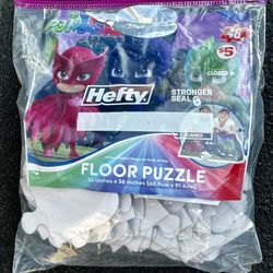 kids floor puzzle with 46 large pieces