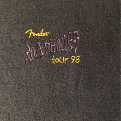 1998 Fender Roadhouse Tour , Men’s XL Tee Made USA