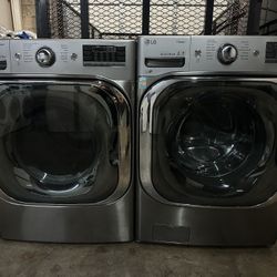 VERY NICE LG 29 JUMBO WASHER AND ELECTRIC DEYER SET EXCELLENT CONDITIONS 