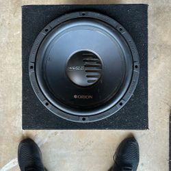 Orion Cobalt 12in Subwoofer 