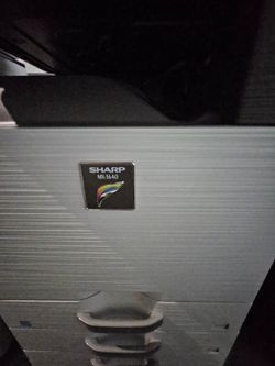 (2)Sharp MX Series Color Copier Multifunction Printer