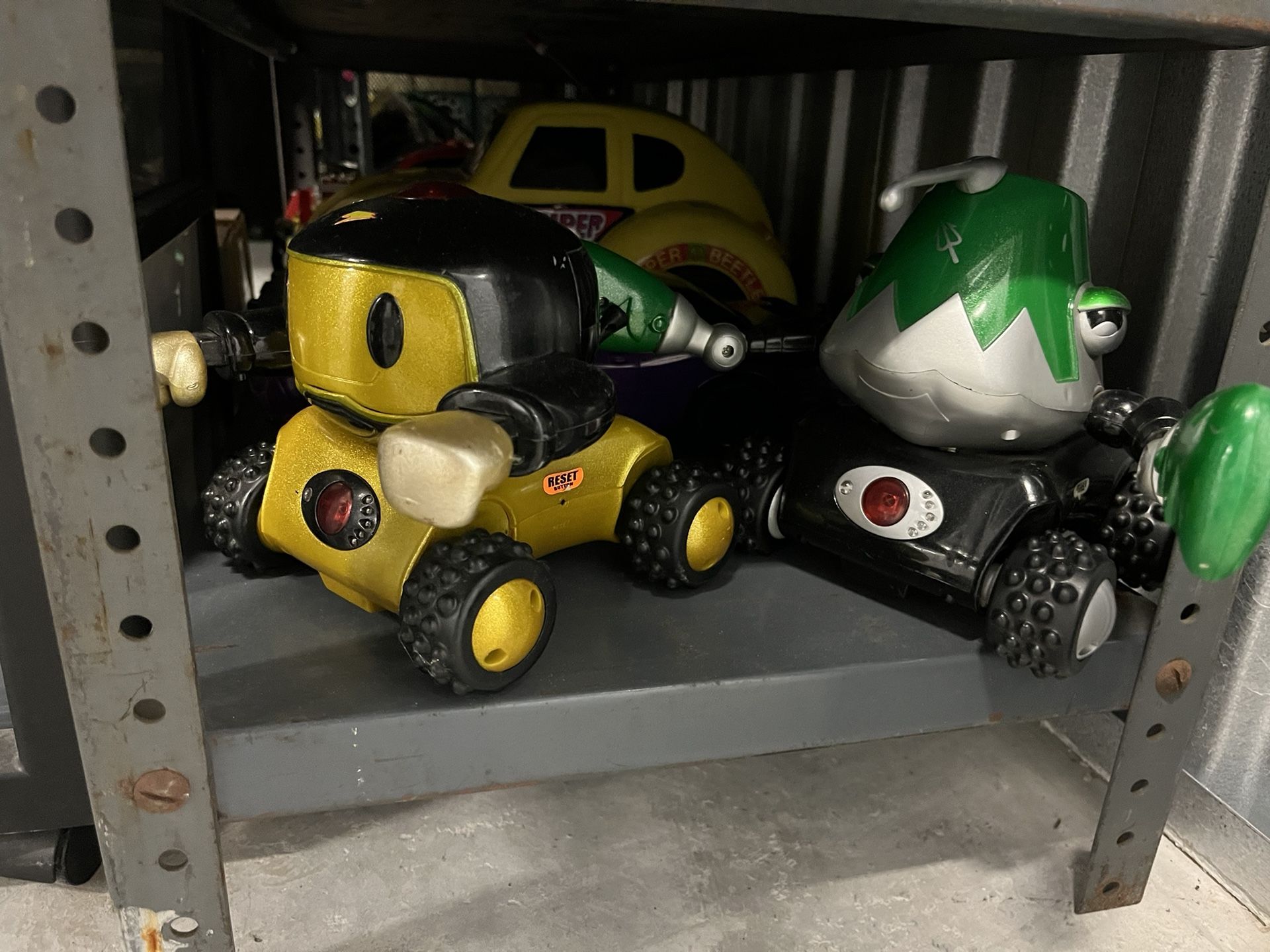 Rumble Robots Lobjaw bolt man Vintage 2000 Interactive Fighting Robots No Remote