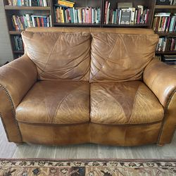 Leather Couch / Loveseat