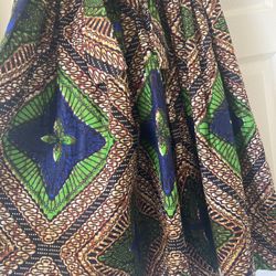 Nice Cotton Skirt With Happy Colors