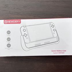 NEWDERY Battery Charger Case for Nintendo Switch