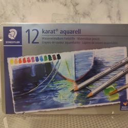 Brand NEW! ✏️    STAEDTLER 12 count - Watercolour pencils/crayons 