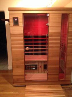 Infrared Sauna with Color Therapy for three