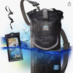 Luck route Dry Bag - Waterproof Backpack for Kayaking, Boating and Fishing