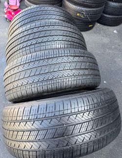 255 50 20 Bridgestone I'm selling this set of tires with 80% life left on all 4