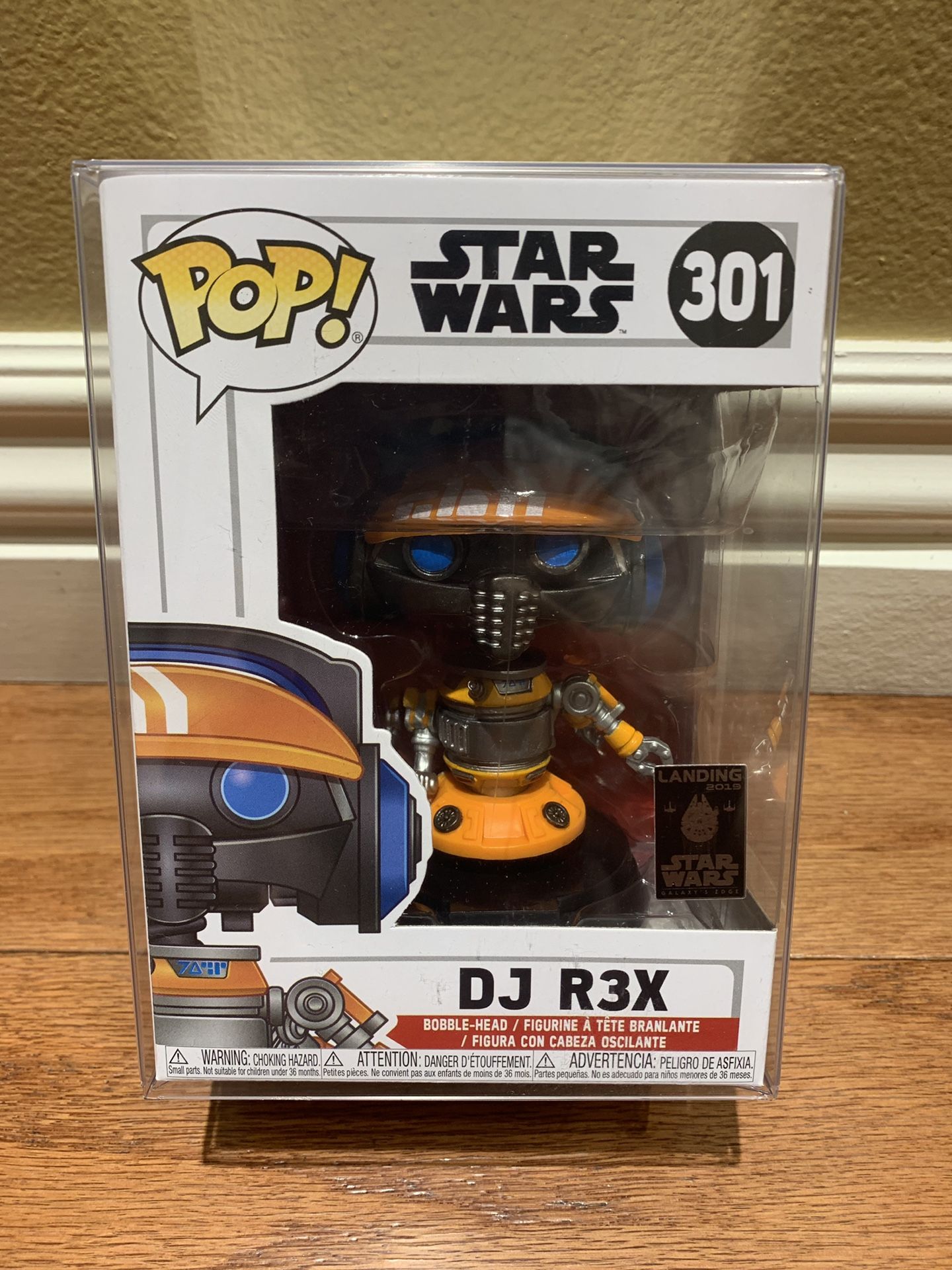 Funko Pop! Star Wars Galaxy’s Edge DJ R3X Rex Disney Parks Exclusive