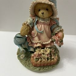 Cherished Teddies Bear Figurine 1993 Mary Mary Quite Contrary # 626074 *