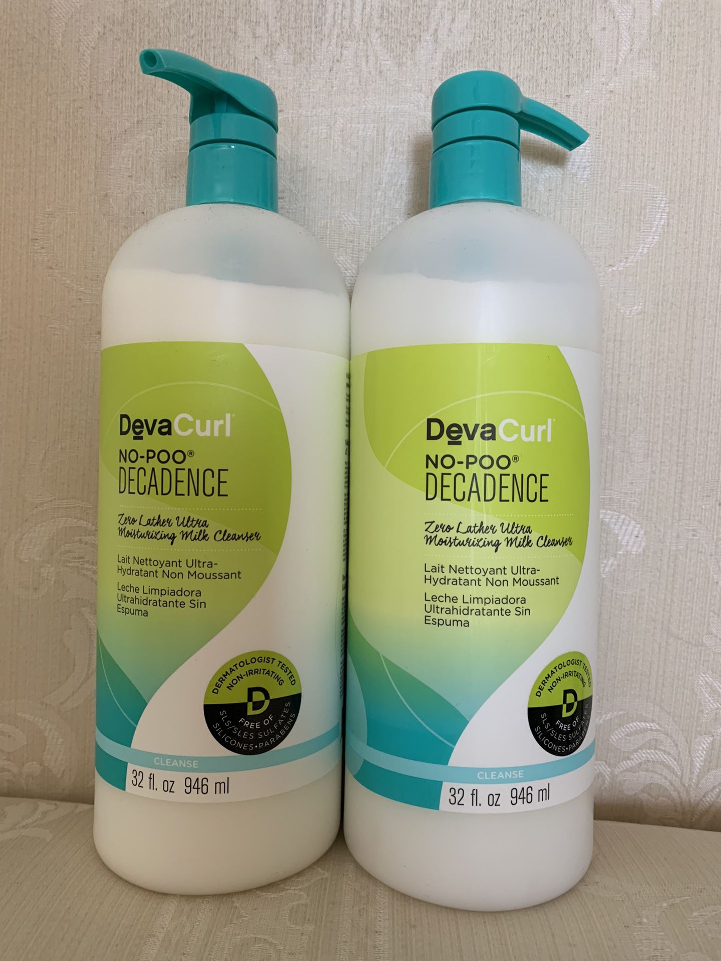 DevaCurl No-Poo Decadence Shampoo (2) 32 Oz