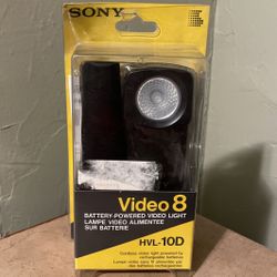 SONY HVL-10D Camcorder Light “New”