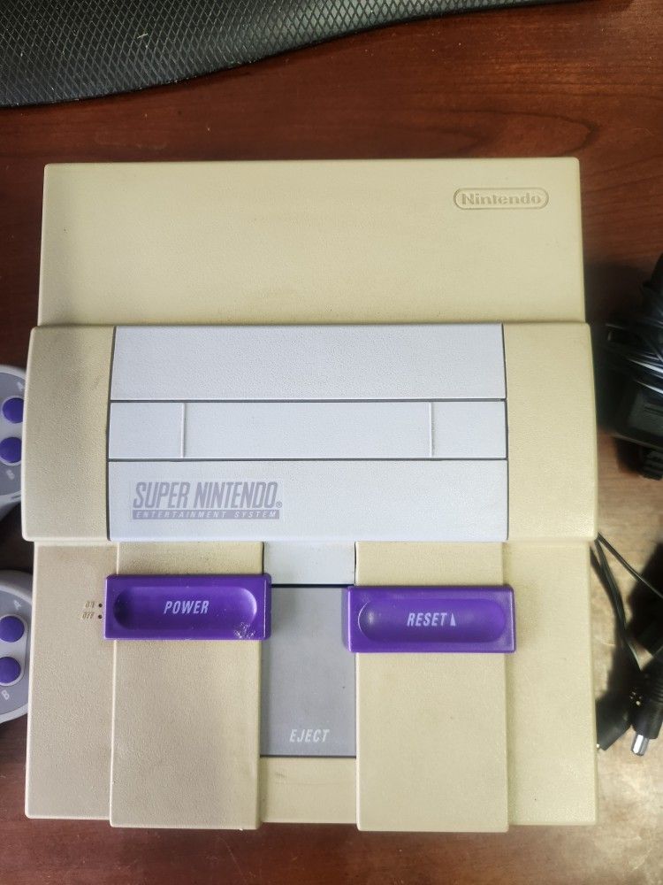 Super Nintendo Complete Console