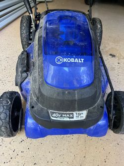Kobalt lawnmower cordless