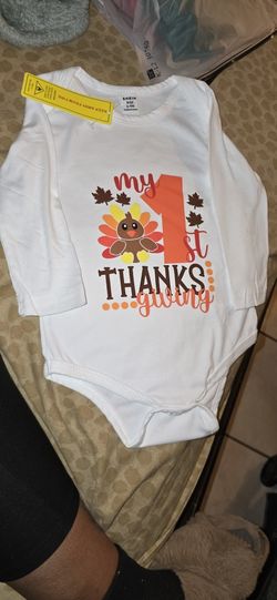 First Thanksgiving Baby Onsie