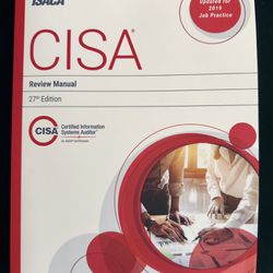 New CISA Review Manual 27th ED 