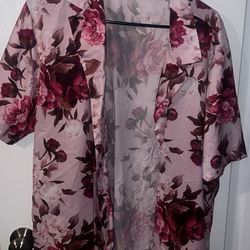 Men’s Floral Button Up 
