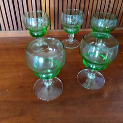 Cordial Glasses...Vintage 1960s 