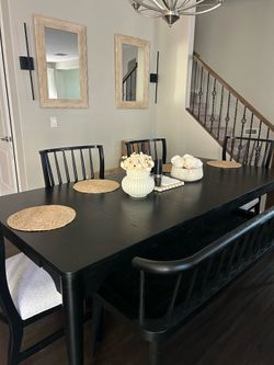 Living spaces Austen table and chairs
