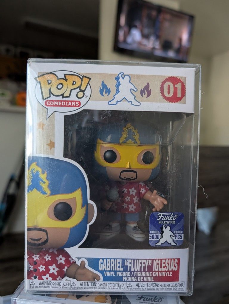 Gabriel (Fluffy) Iglesias Luchador Funko Pop