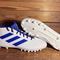 Adidas Men's Freak Ghost Football Cleat White Blue EE6527 Size US 11