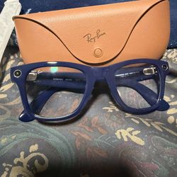 RAY-BAN Meta GEN 2 Wayfarer Smart Sunglasses Sapphire Blue  Transitions Size M