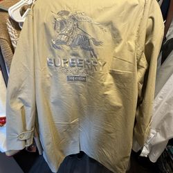 Supreme/Burberry Collab Coat