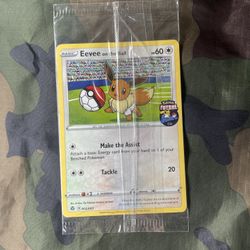 Eevee on the Ball - 002/005 (Pokemon Futsal) Sealed